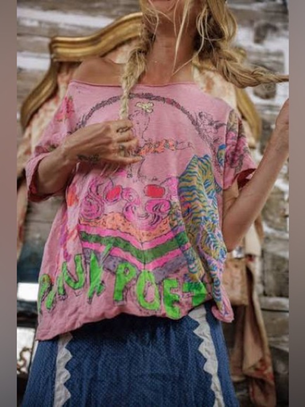 Magnolia Pearl Punk Poet Tee - Picture 3 of 9
